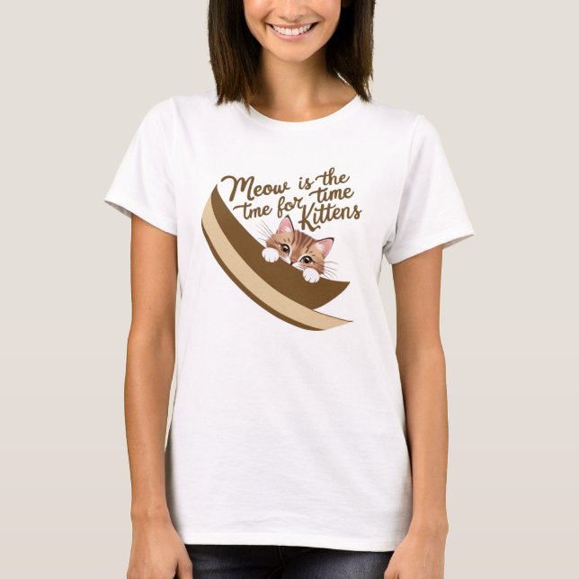 T - Shirt des Nationalkatzentages (Vorderseite)