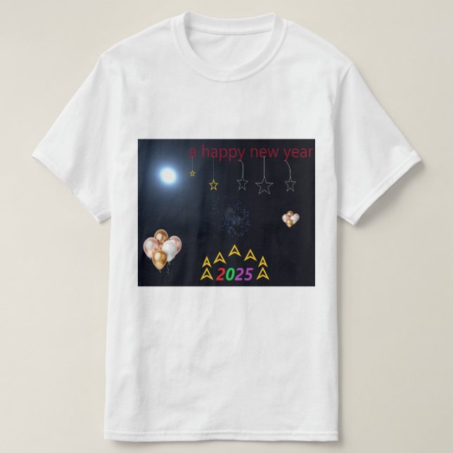 T - Shirt des Neujahrs (Design vorne)