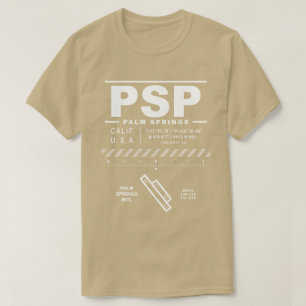 T-Shirt des Palm Springs-internationalen