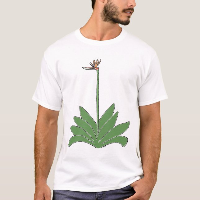 T - Shirt des Paradieses für Pflanze und Blume des (Vorderseite)