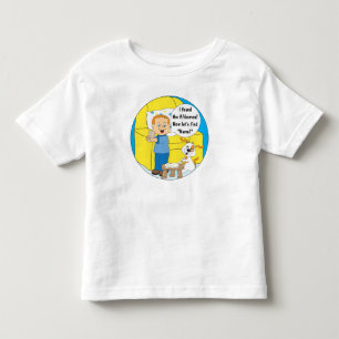 T - Shirt des Pessach-Kindes (2 T-6 T) (Junge/Hund