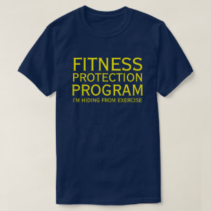 T - SHIRT DES PROGRAMMS FITNESS SCHUTZ