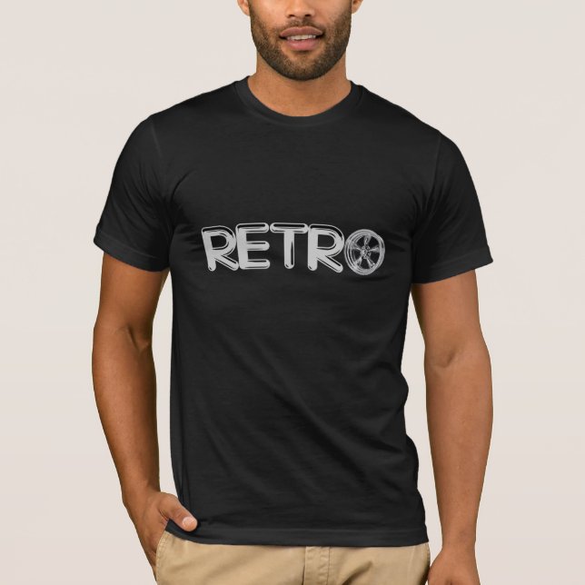 T - Shirt des Retro-Rades (Vorderseite)