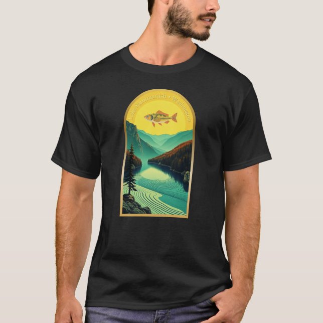 T - Shirt des Sammamish Washington-Logos (Vorderseite)
