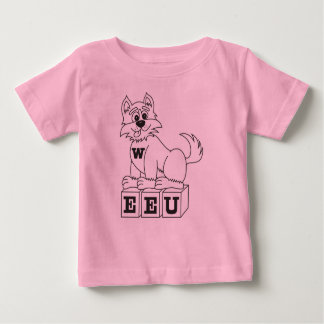 T - Shirt des Säuglings-EEU