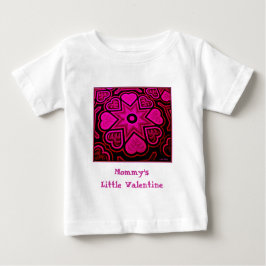 T - Shirt des Säuglings "Mommy's Little Valentine"