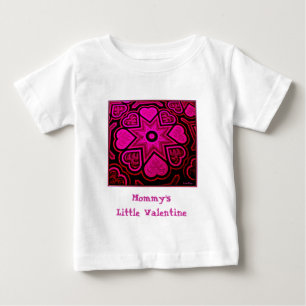 T - Shirt des Säuglings "Mommy's Little Valentine"