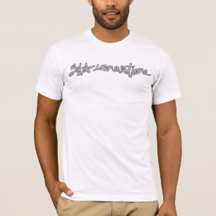 T - Shirt des Skript-3d