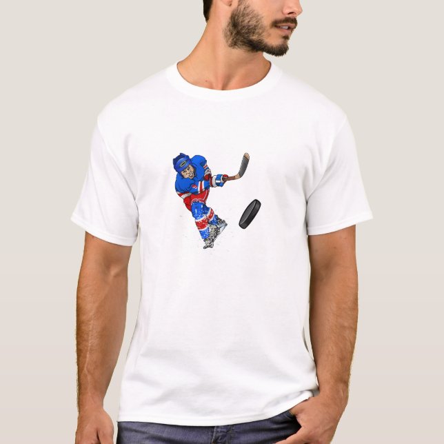 T - Shirt des Slapshot-NYR (Vorderseite)