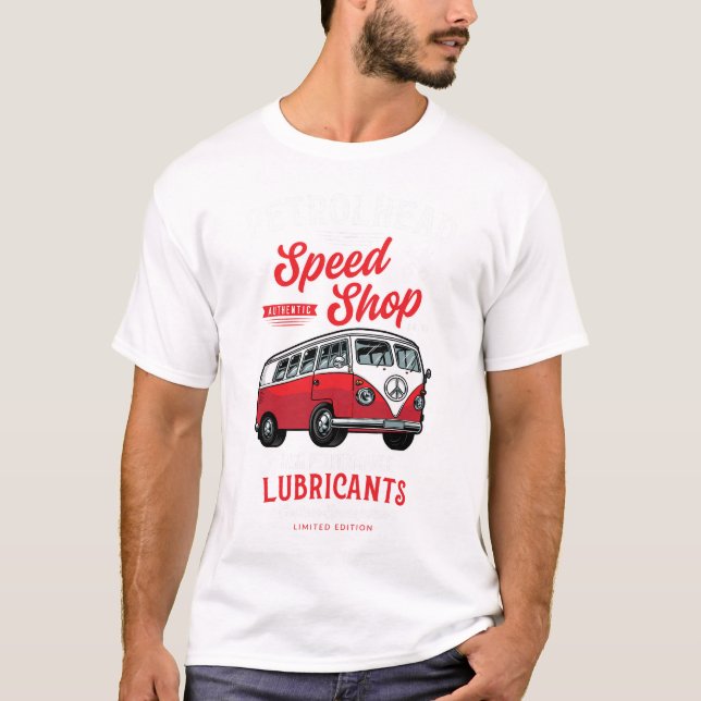 T - Shirt des Speed-Shops Mens (Vorderseite)