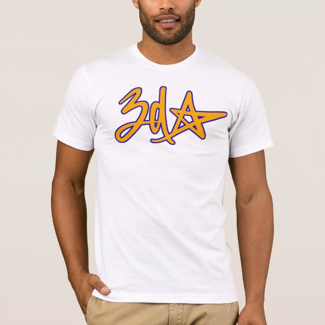 T - Shirt des Stern-3d (Vorderseite)