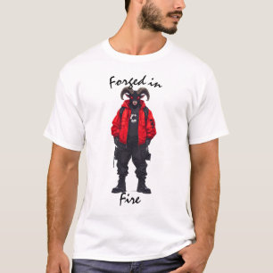 T - Shirt des taktischen Gears des Feuerkriegers g