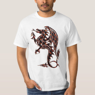 T - Shirt des traditionellen Drachen