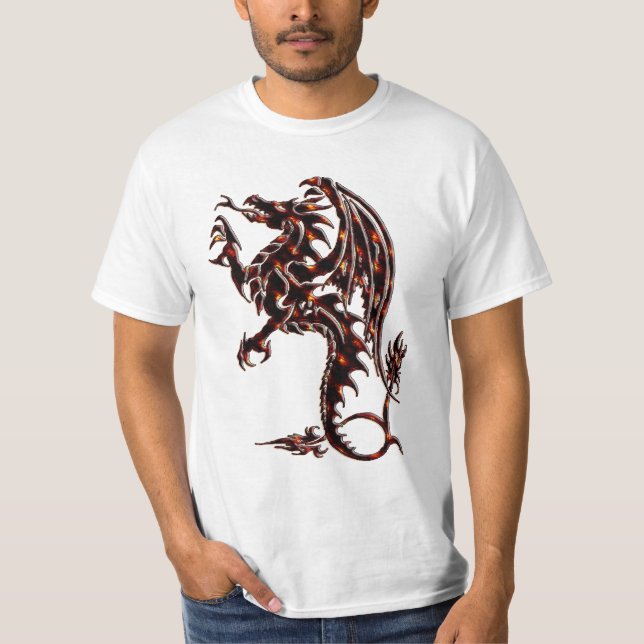T - Shirt des traditionellen Drachen (Vorderseite)