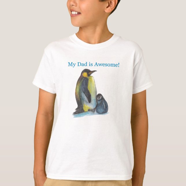 T - Shirt des Vaters, weiß (Vorderseite)