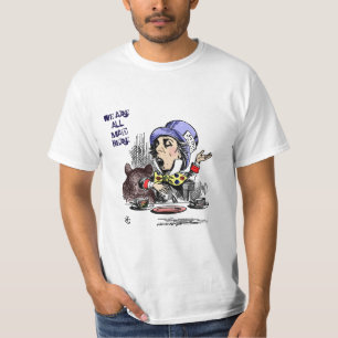 T - Shirt des Vintage Alice im Wunderland-wütende