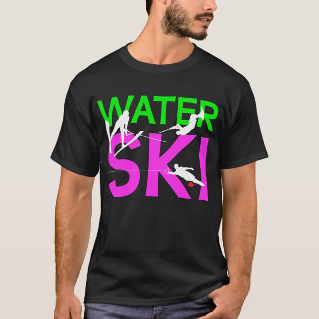 T - Shirt des Wasser-Ski-3-Event (Vorderseite)