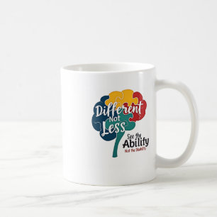 T-Shirt des Weltautismus-Bewusstseins nicht wenige Kaffeetasse