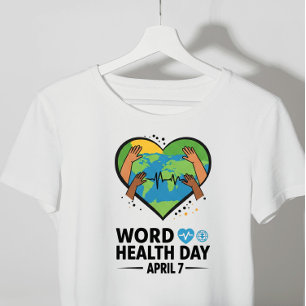 T - Shirt des Weltgesundheitstages