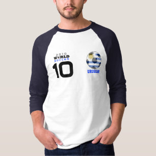 T - Shirt des Weltmeisterschaft-goldener Ball-#10