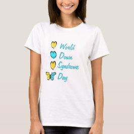 T - Shirt des World Down Syndrome