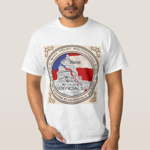 T - Shirt des zerbrochenen politischen Systems