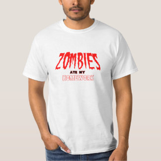 T-SHIRT DES ZOMBIE-APOCOLYPSE