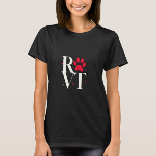 T-Shirt des zugelassenen Tierarztes RVT