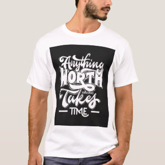 T - Shirt Design Attitude Quotes , Men and Women