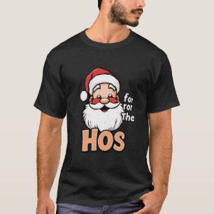 T - Shirt Design Crazy Dog Mens I Do it for Hos