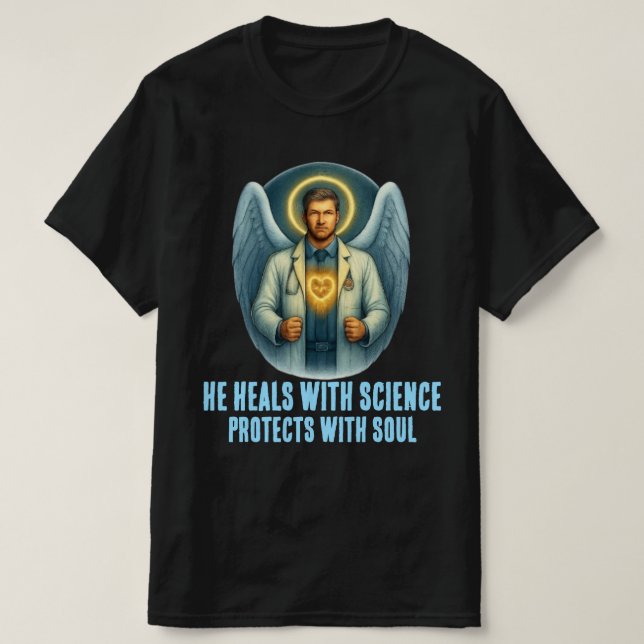T - Shirt Design Doktor - Angelic Healer (Design vorne)
