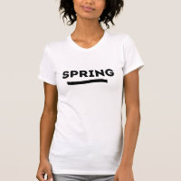 T-Shirt-Design für den Frühling