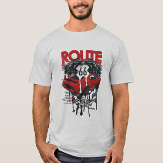 T - Shirt-Design für roten Horror T-Shirt