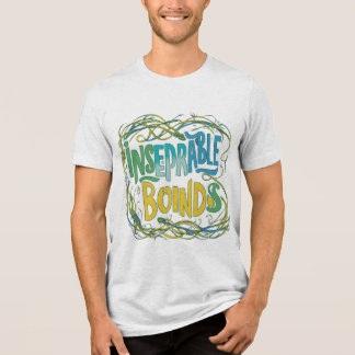 T - Shirt-Design für untrennbare Anleihen (Zazzle) Tri-Blend Shirt