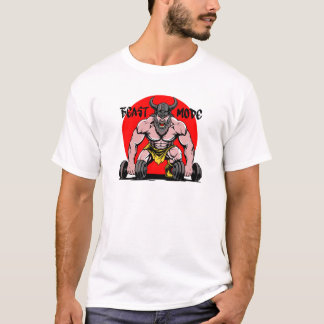 T-Shirt-Design im Beast-Mode-Stil T-Shirt