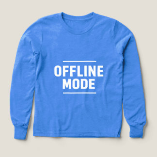 T-Shirt-Design im Offline-Modus