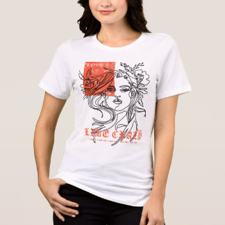 T-Shirt-Design ist schöne Kunst Tri-Blend Shirt