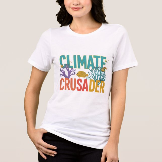 T - Shirt Design: Klimabeader (Vorderseite)