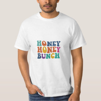 T - Shirt-Design mit dem Text "Honey Bunch" in Mul T-Shirt