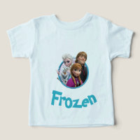 T-Shirt (Design mit gefrorenem Charakter)