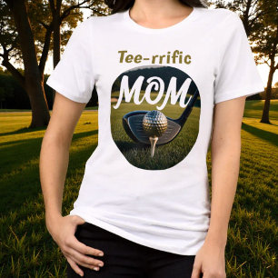 T-Shirt-Design mit Golfschläger und Golfball auf T Tri-Blend Shirt