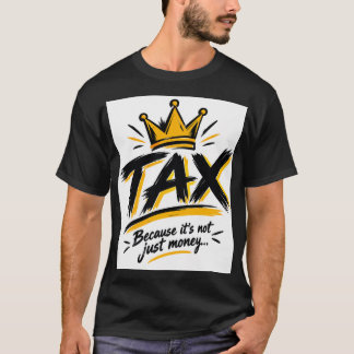 T-Shirt-Design mit Steuer-Motiv T-Shirt