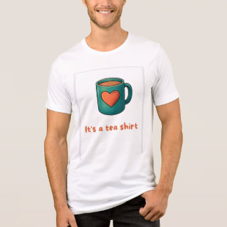 T-Shirt-Design mit Zitat für Teeliebhaber Tri-Blend Shirt