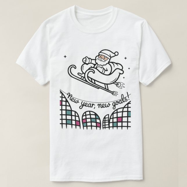 T-Shirt Design: New Year Holidays 2026 (Design vorne)