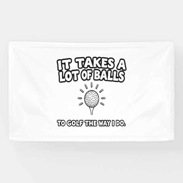 T - Shirt-Design von Golf Lover Banner (Horizontal)