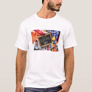T-Shirt-Design zum Tag der Arbeit T-Shirt