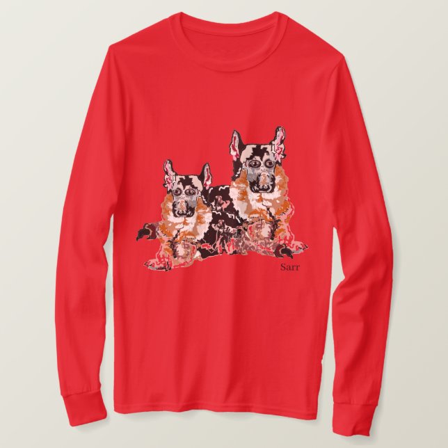 T - Shirt: Deutscher Schäferhund T-Shirt (Design vorne)