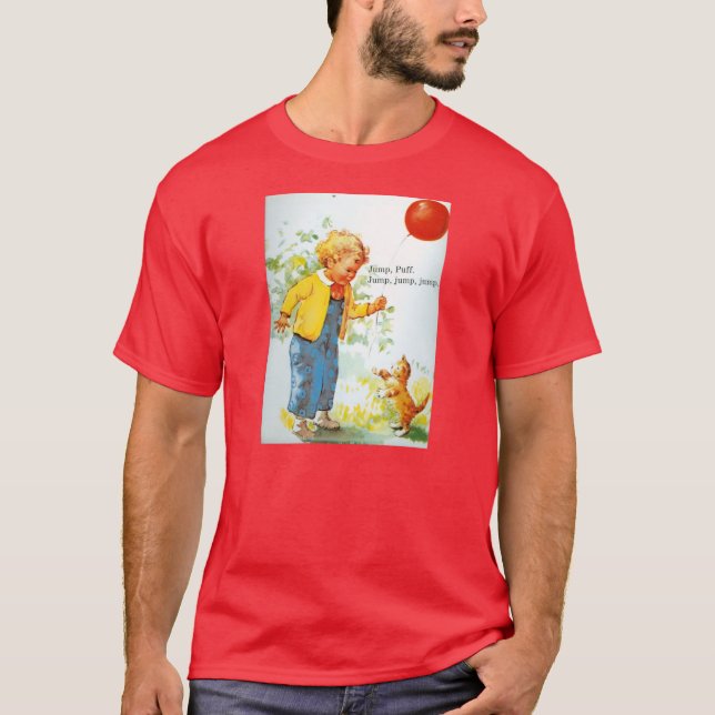 T - Shirt Dick und Jane-Hauch BALLONfünfziger (Vorderseite)