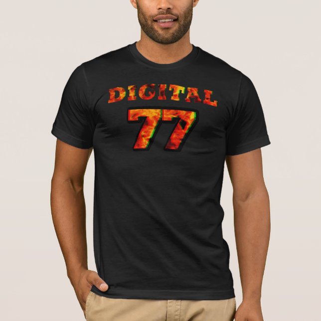 T-Shirt Digital 77 (Vorderseite)