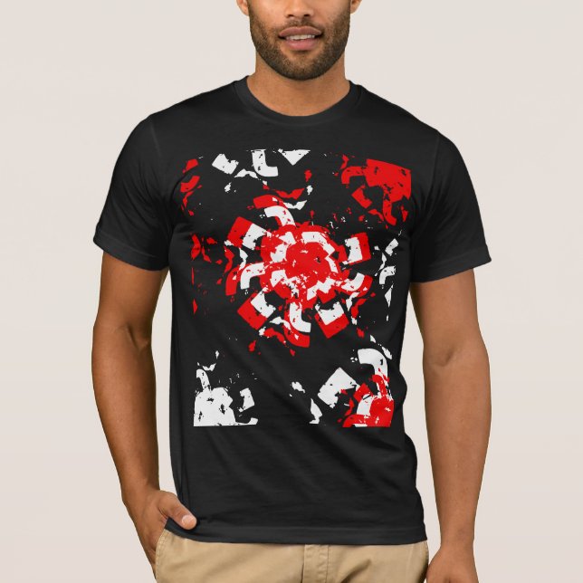 T-Shirt Digital 77 Splash  (Vorderseite)